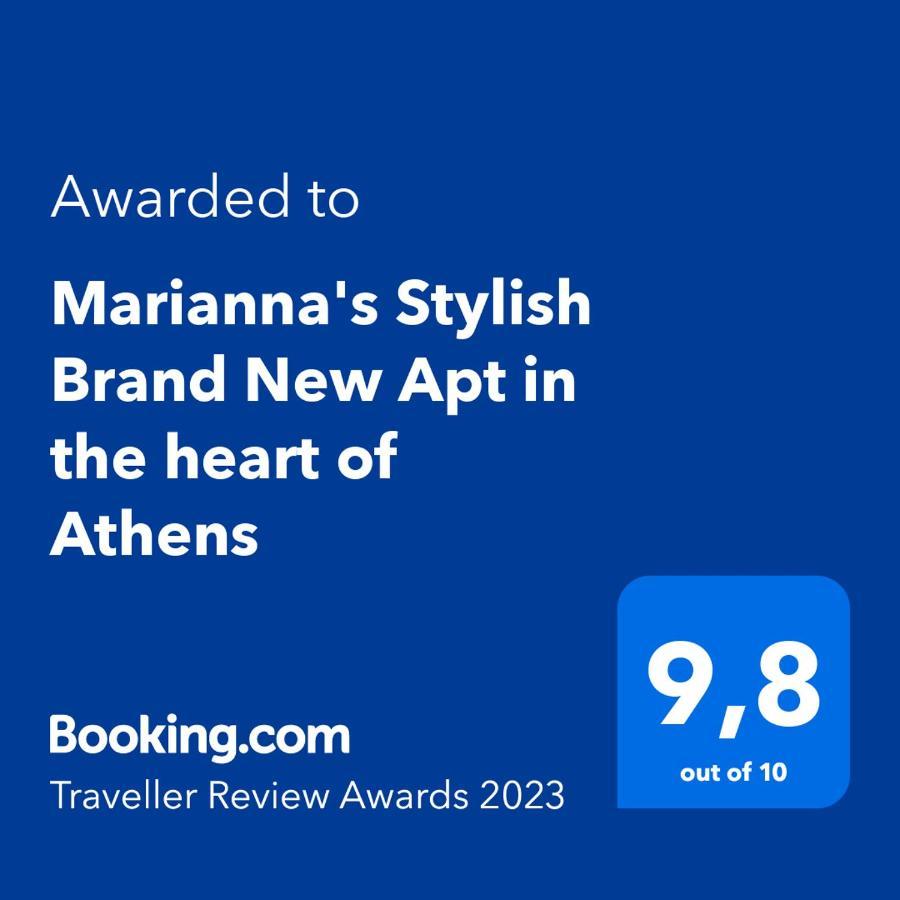 Marianna'S Stylish Brand New Apt In The Heart Of Athens Apartment Bagian luar foto